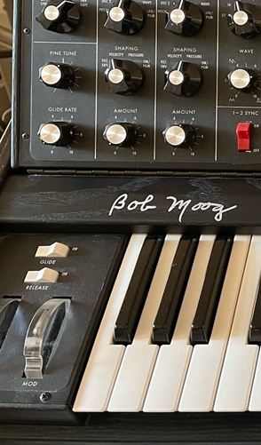 Moog-Voyager Anniversary signed Bob Moog